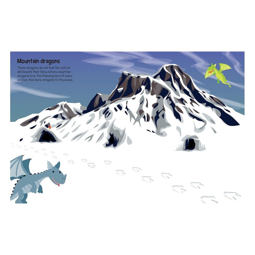 555 Sticker Fun - Dragons Çocuk Kitapları Uzmanı - Children's Books Expert