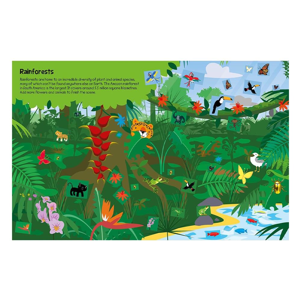 555 Sticker Fun - Earth Çocuk Kitapları Uzmanı - Children's Books Expert