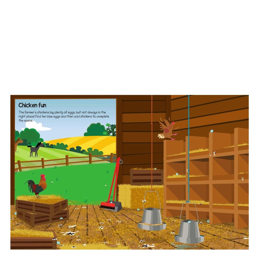 555 Sticker Fun - Farm Çocuk Kitapları Uzmanı - Children's Books Expert