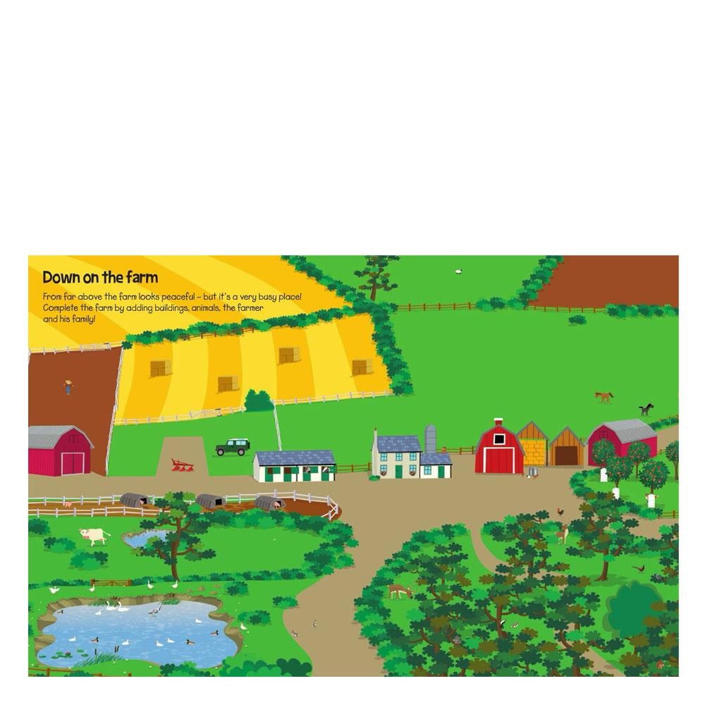 555 Sticker Fun - Farm Çocuk Kitapları Uzmanı - Children's Books Expert