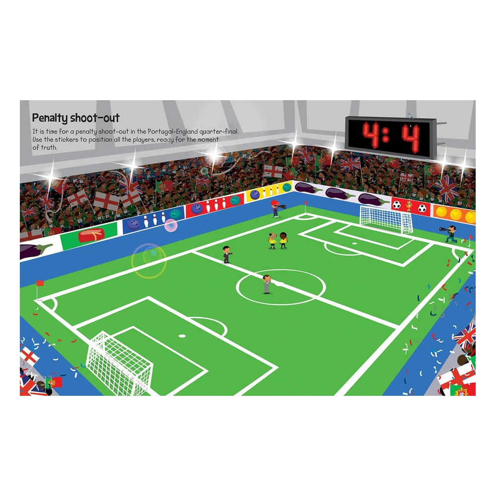 555 Sticker Fun Football Çocuk Kitapları Uzmanı - Children's Books Expert