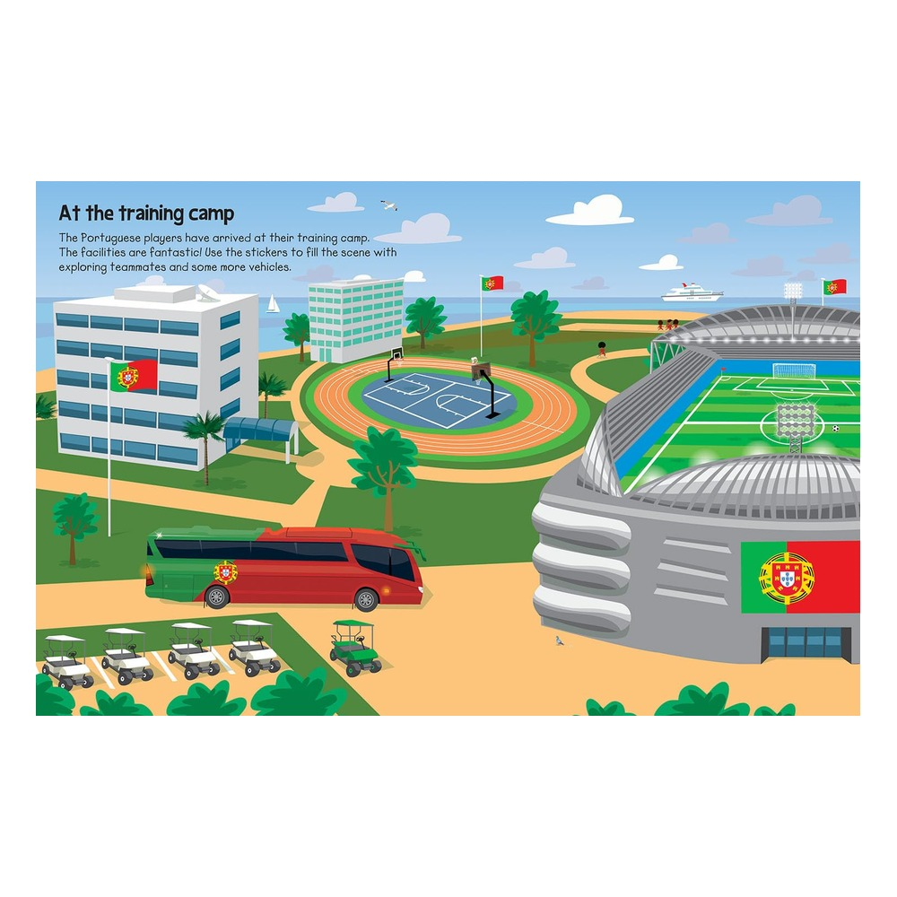 555 Sticker Fun Football Çocuk Kitapları Uzmanı - Children's Books Expert