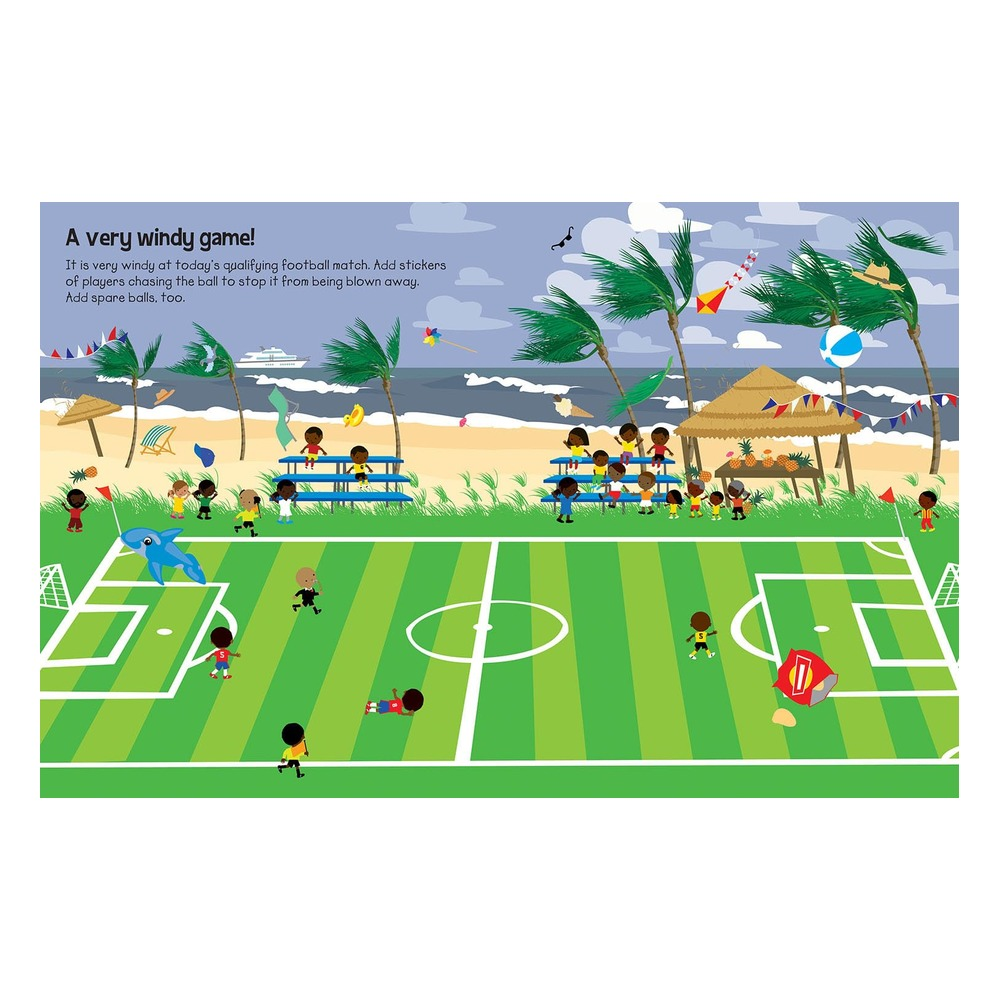555 Sticker Fun Football Çocuk Kitapları Uzmanı - Children's Books Expert