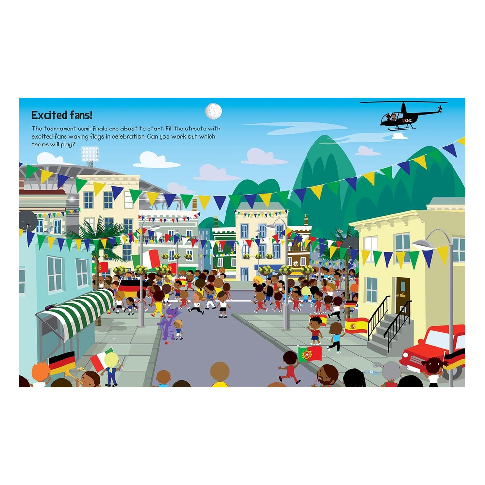 555 Sticker Fun Football Çocuk Kitapları Uzmanı - Children's Books Expert
