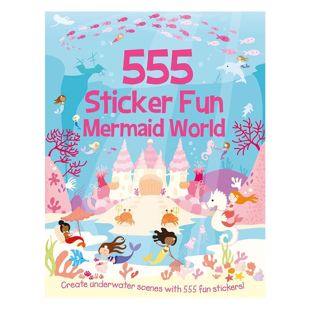 555 Sticker Fun - Mermaid World Çocuk Kitapları Uzmanı - Children's Books Expert