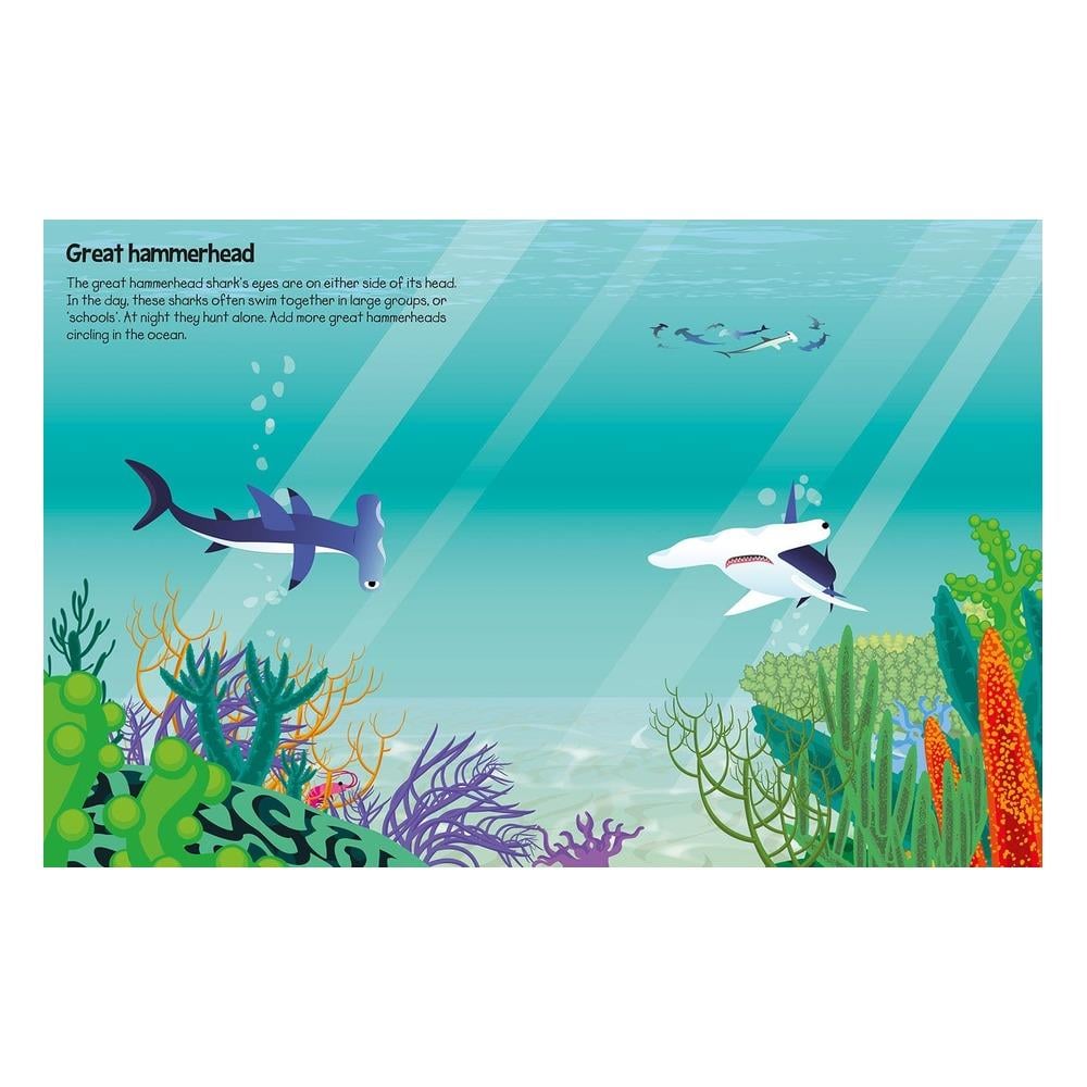 555 Sticker Fun - Sharks Çocuk Kitapları Uzmanı - Children's Books Expert