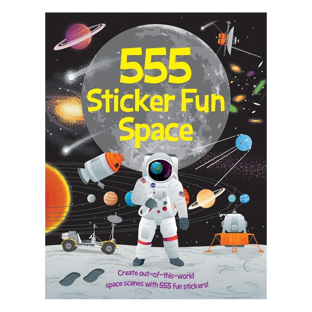555 Sticker Fun - Space Çocuk Kitapları Uzmanı - Children's Books Expert