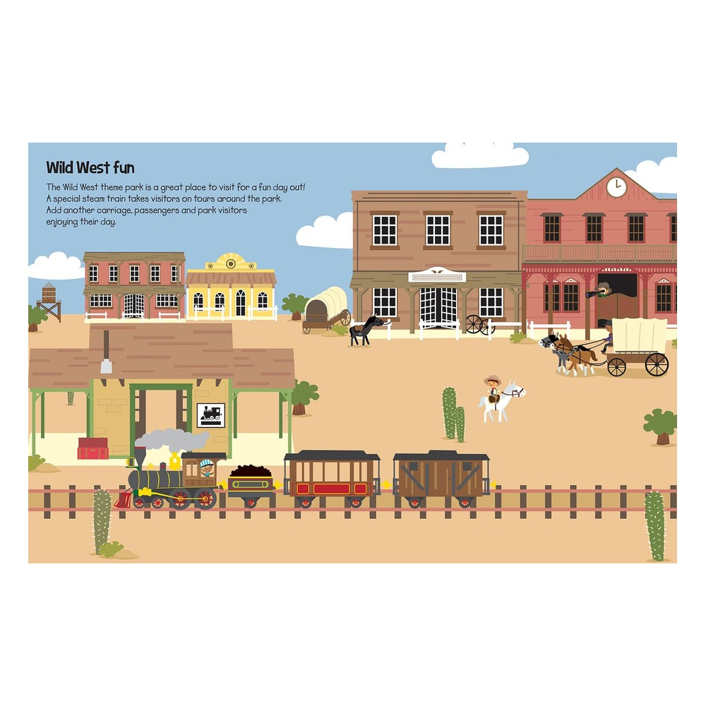 555 Sticker Fun Trains Çocuk Kitapları Uzmanı - Children's Books Expert