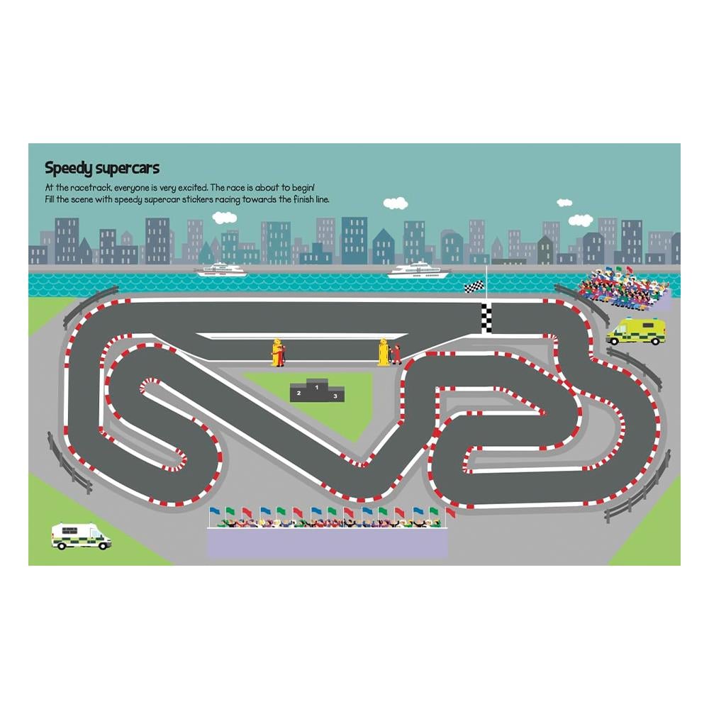 555 Sticker Fun - Vehicles Çocuk Kitapları Uzmanı - Children's Books Expert