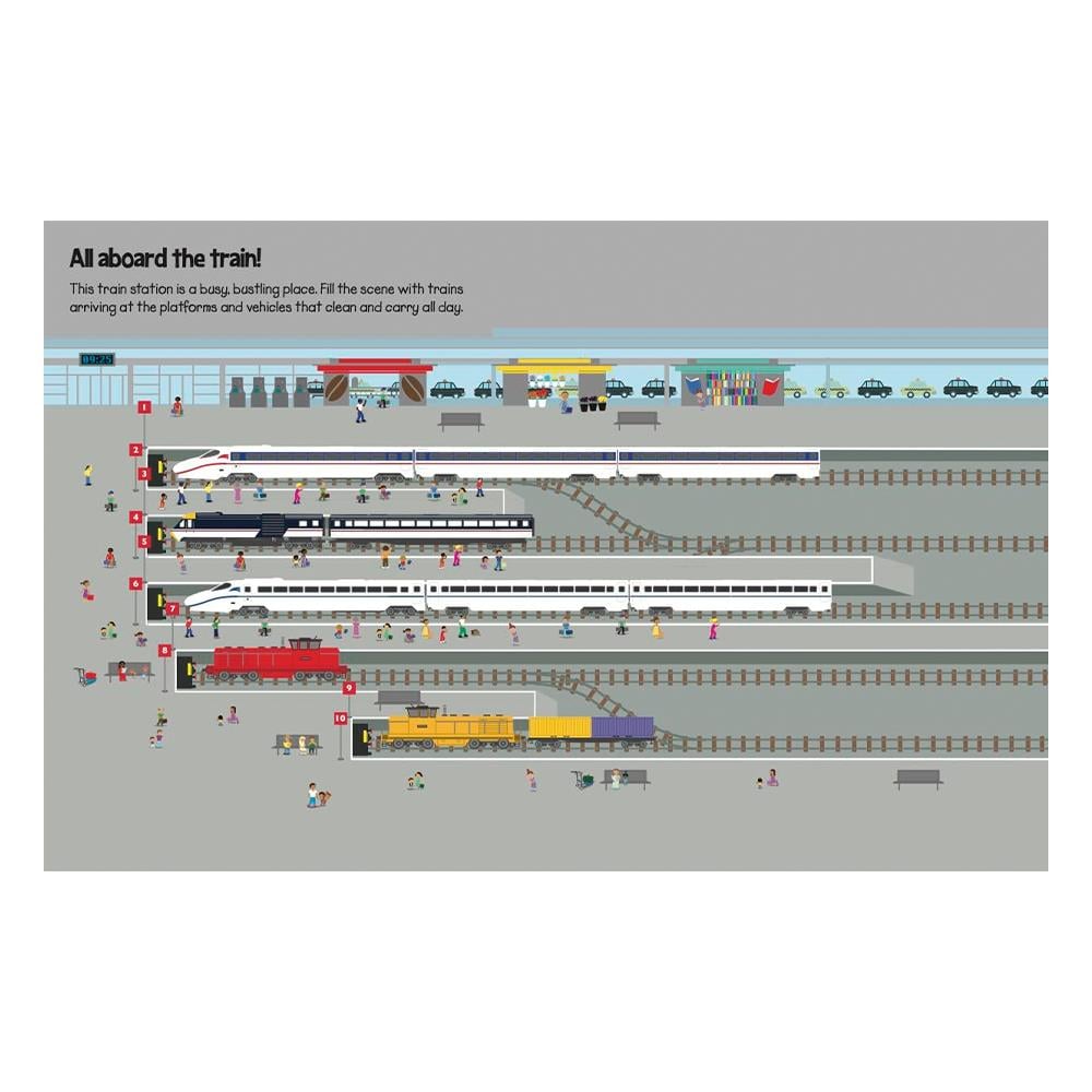 555 Sticker Fun - Vehicles Çocuk Kitapları Uzmanı - Children's Books Expert