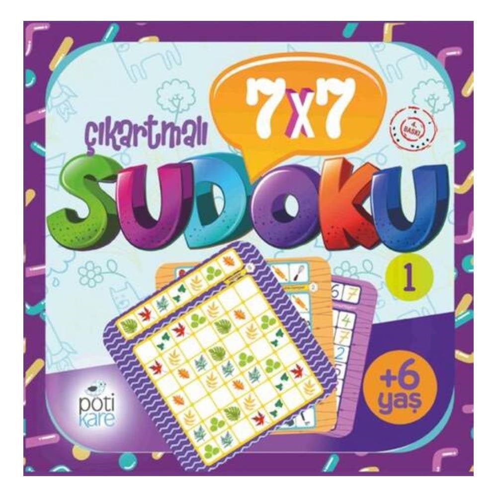 7X7 SUDOKU - 1 Çocuk Kitapları Uzmanı - Children's Books Expert