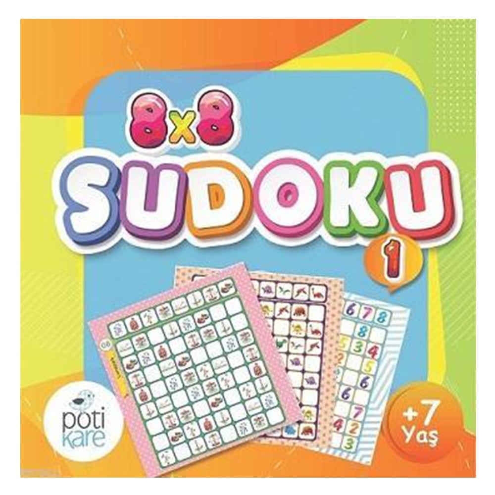 8x8 SUDOKU 1 Çocuk Kitapları Uzmanı - Children's Books Expert