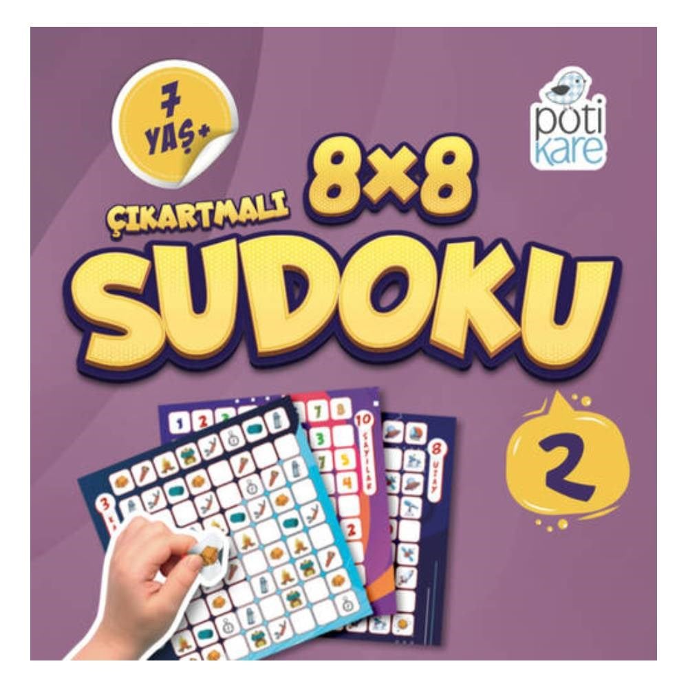 8x8 SUDOKU 2 Çocuk Kitapları Uzmanı - Children's Books Expert