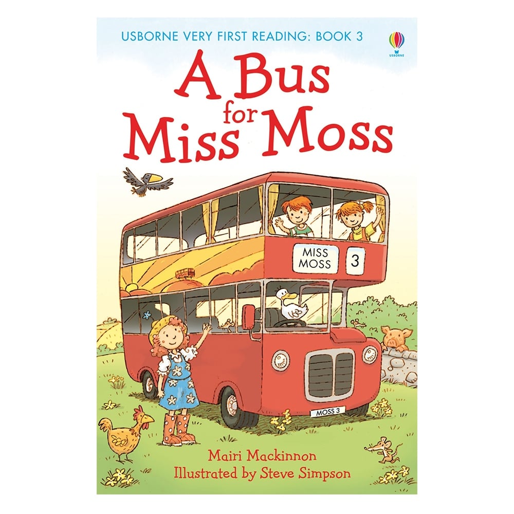A BUS FOR MISS MOSS - FIRST READING Çocuk Kitapları Uzmanı - Children's Books Expert
