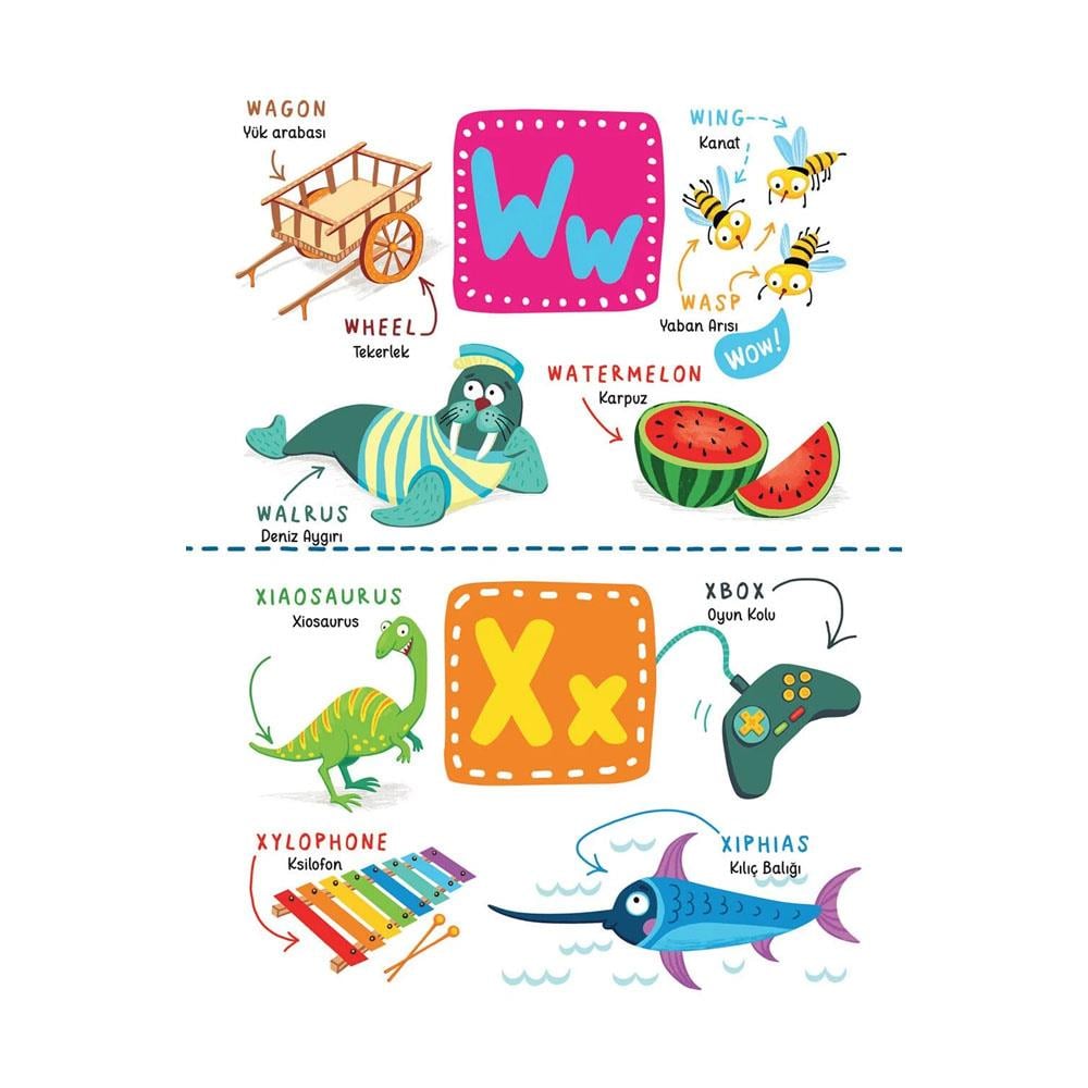 A Dan Z Ye Eğlenceli Resimlerle İngilizce Çocuk Kitapları Uzmanı - Children's Books Expert