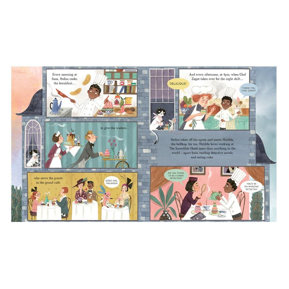 A Mystery At The Incredible Hotel - Hardback Çocuk Kitapları Uzmanı - Children's Books Expert