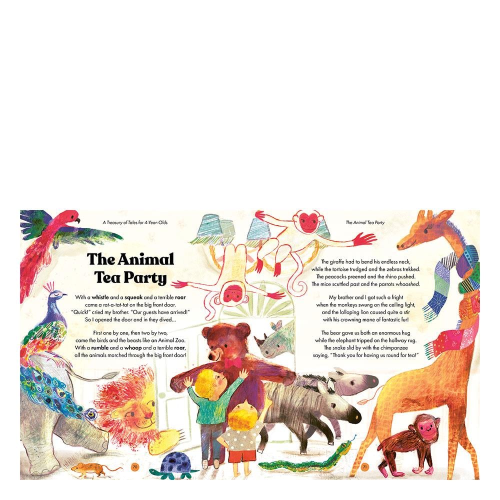 A TREASURY OF TALES FOR FOUR-YEAR-OLDS Çocuk Kitapları Uzmanı - Children's Books Expert