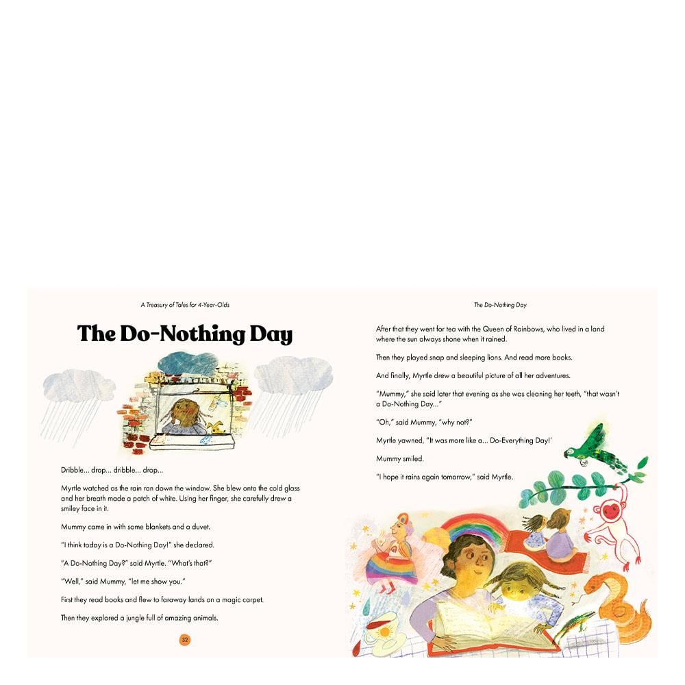 A TREASURY OF TALES FOR FOUR-YEAR-OLDS Çocuk Kitapları Uzmanı - Children's Books Expert