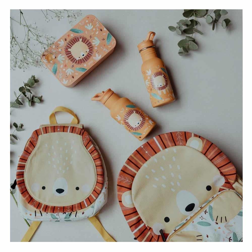 A4 Boyutlu Çocuk Sırt Çantası - Cesur Aslan Çocuk Kitapları Uzmanı - Children's Books Expert