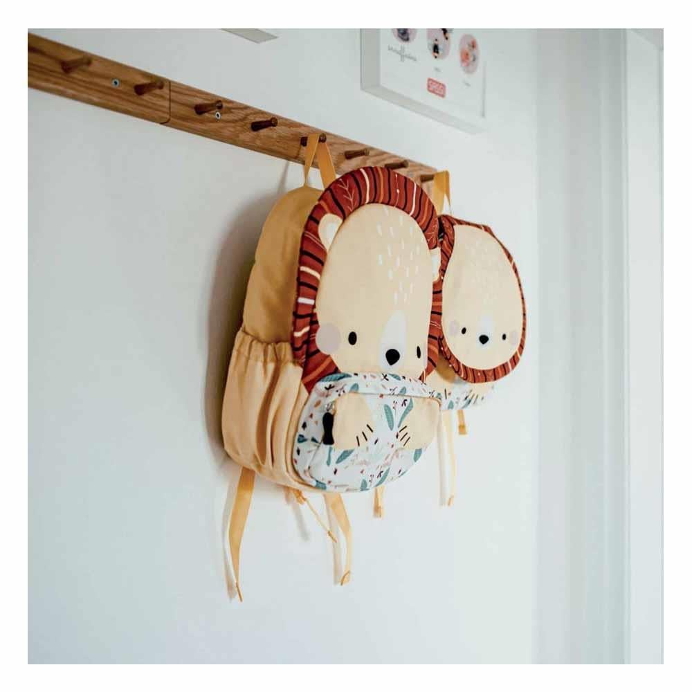 A4 Boyutlu Çocuk Sırt Çantası - Cesur Aslan Çocuk Kitapları Uzmanı - Children's Books Expert