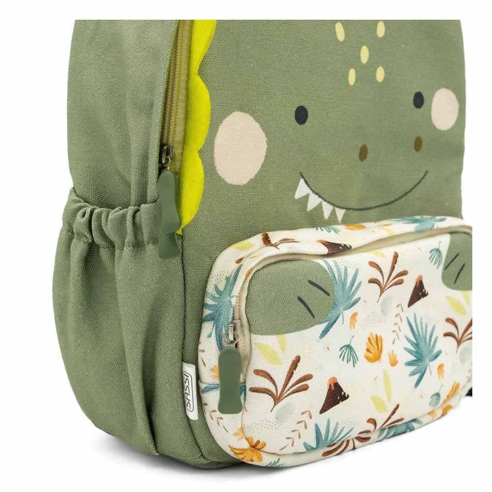 A4 Boyutlu Çocuk Sırt Çantası - Güçlü Dinozor Çocuk Kitapları Uzmanı - Children's Books Expert