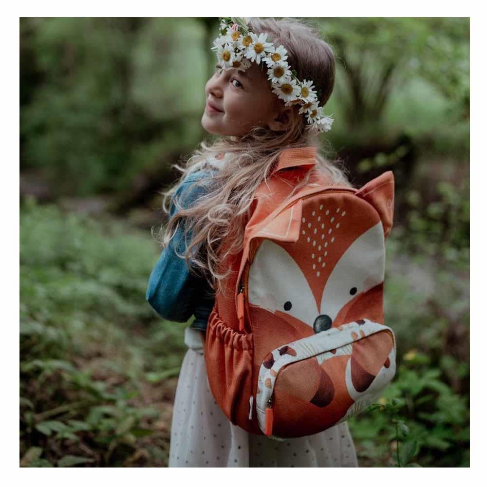 A4 Boyutlu Çocuk Sırt Çantası - Meraklı Tilki Çocuk Kitapları Uzmanı - Children's Books Expert