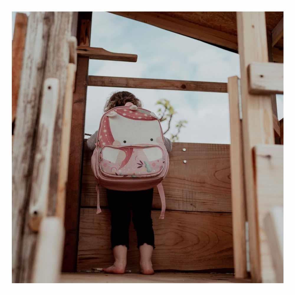 A4 Boyutlu Çocuk Sırt Çantası - Sevimli Unicorn Çocuk Kitapları Uzmanı - Children's Books Expert