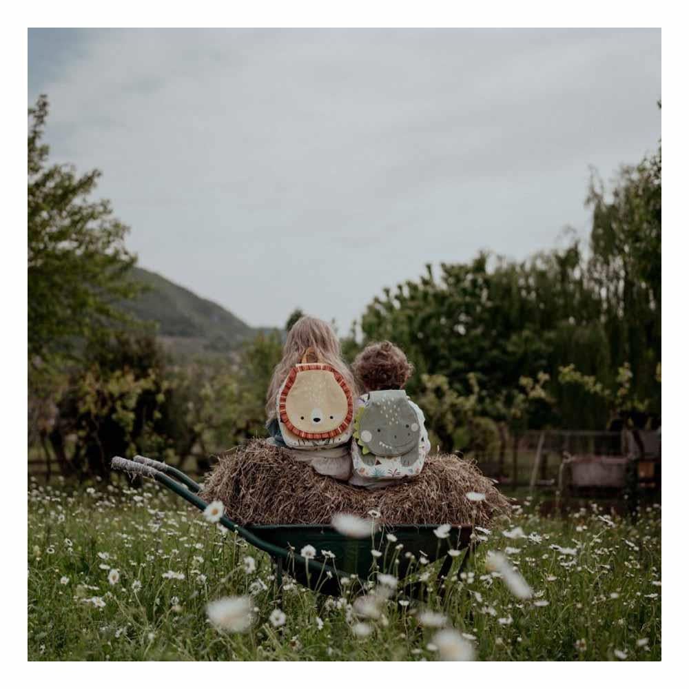 A5 Mini Sırt Çantası - Cesur Aslan Çocuk Kitapları Uzmanı - Children's Books Expert