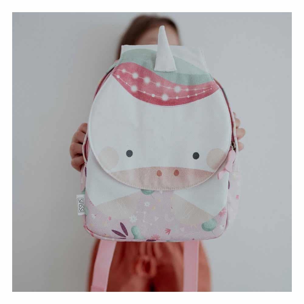 A5 Mini Sırt Çantası - Sevimli Unicorn Çocuk Kitapları Uzmanı - Children's Books Expert