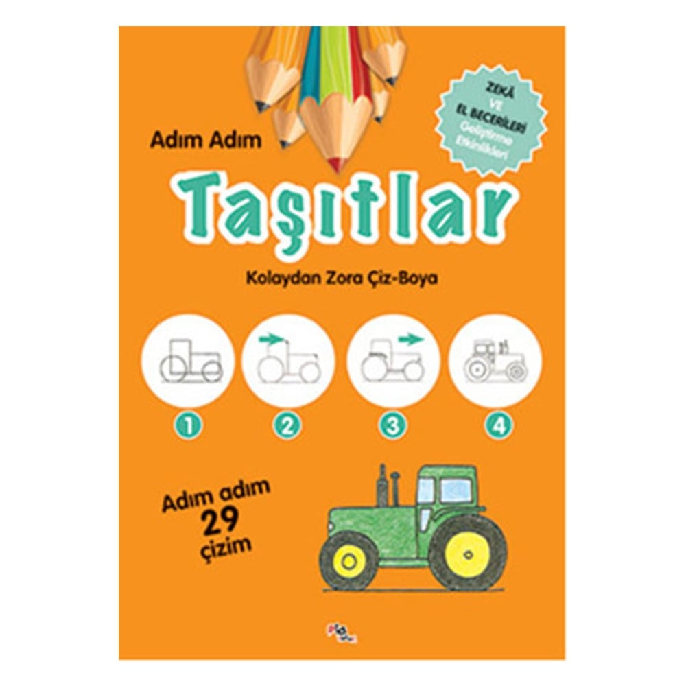 ADIM ADIM TAŞITLAR Çocuk Kitapları Uzmanı - Children's Books Expert