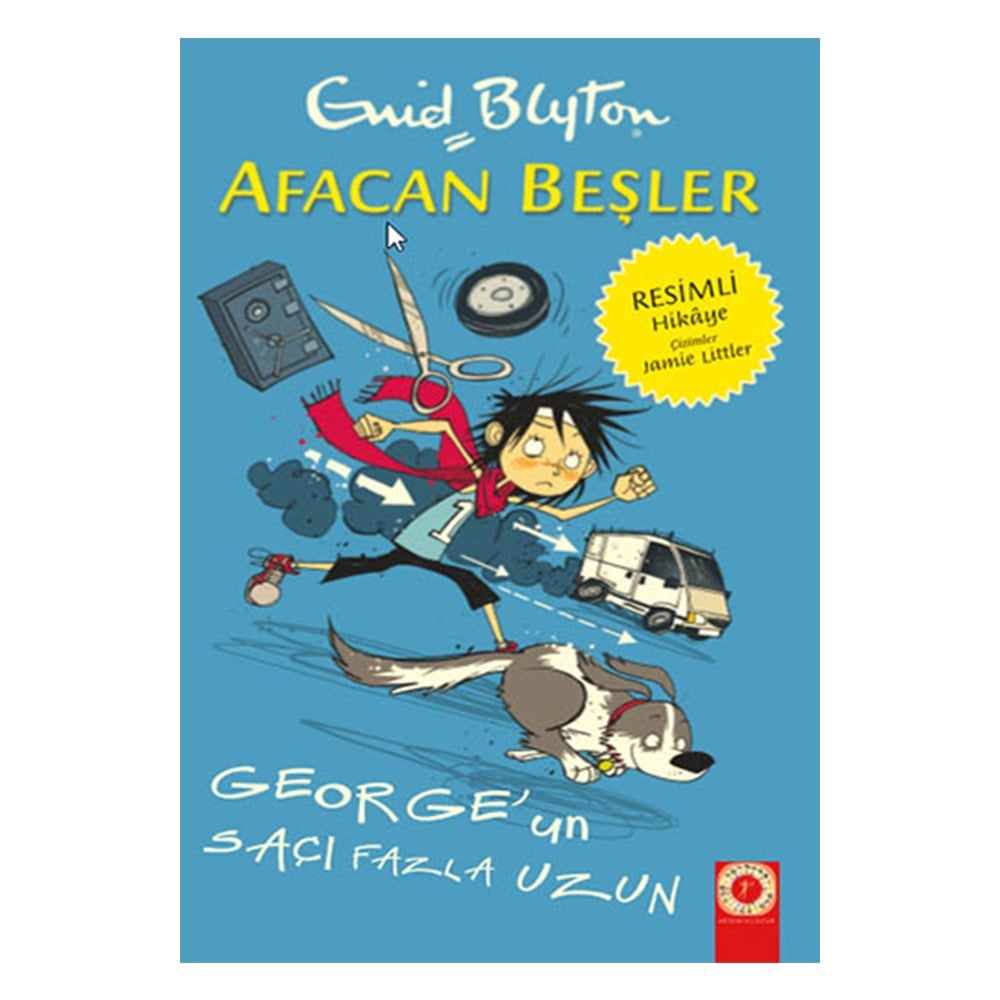 AFACAN BEŞLER: GEORGE'UN SAÇLARI FAZLA UZUN Çocuk Kitapları Uzmanı - Children's Books Expert