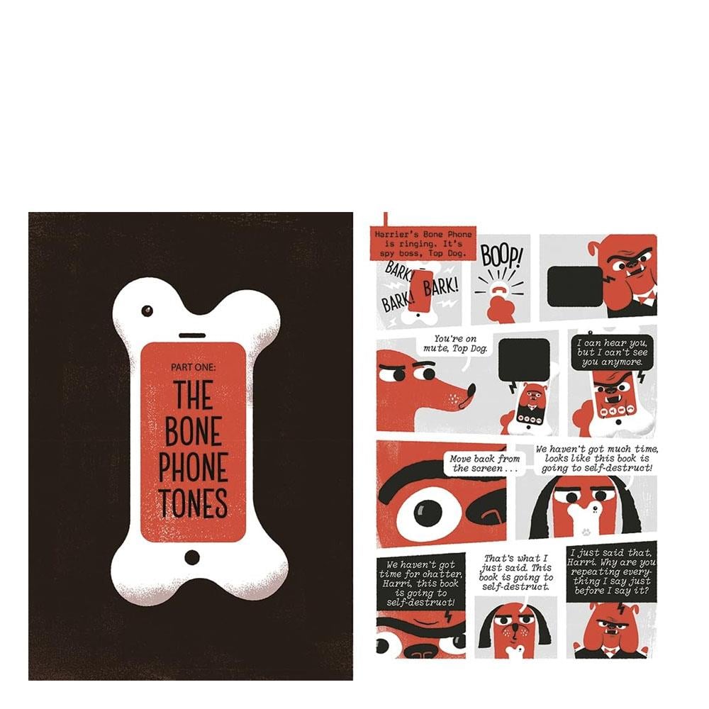 Agent Harrier - This Book Will Self Destruct Çocuk Kitapları Uzmanı - Children's Books Expert
