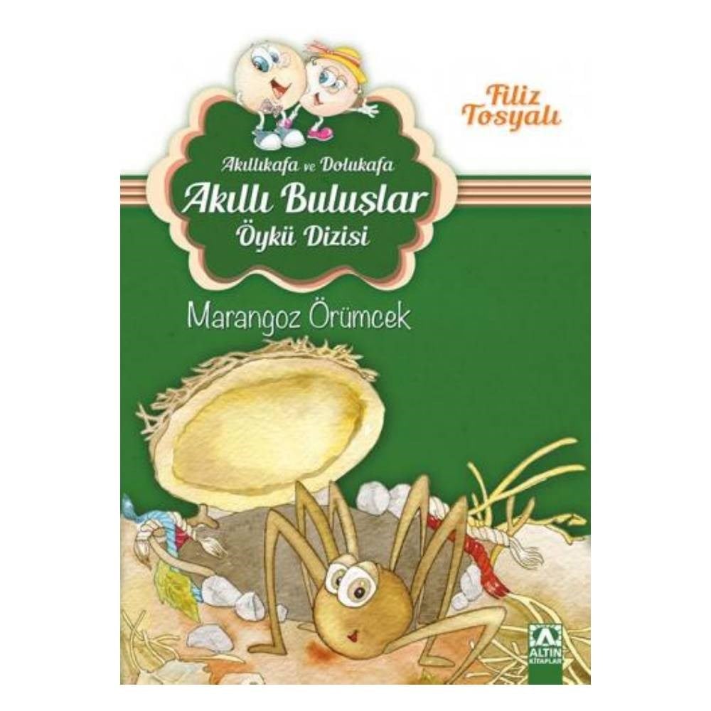 AKILLI BULUŞLAR ÖYKÜ DİZİSİ- MARANGOZ ÖRÜMCEK Çocuk Kitapları Uzmanı - Children's Books Expert