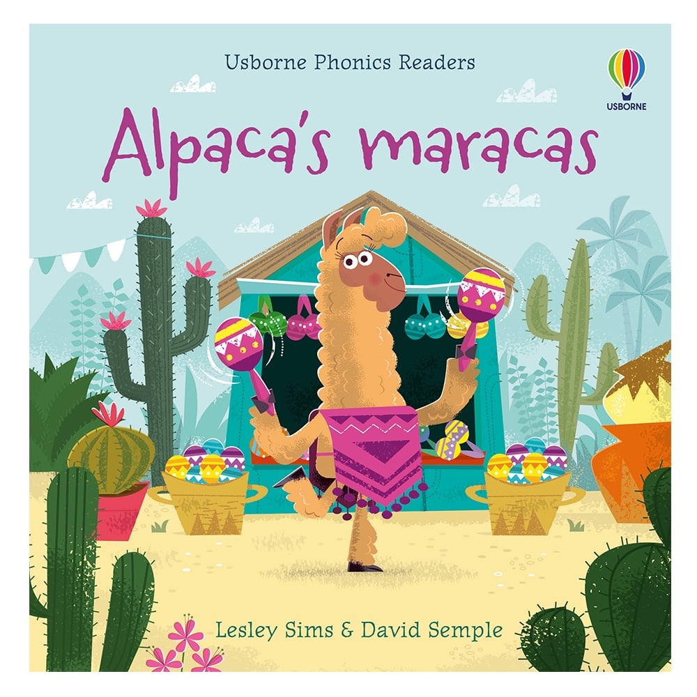 ALPACAS MARACAS - USBORNE PHONICS READERS Çocuk Kitapları Uzmanı - Children's Books Expert