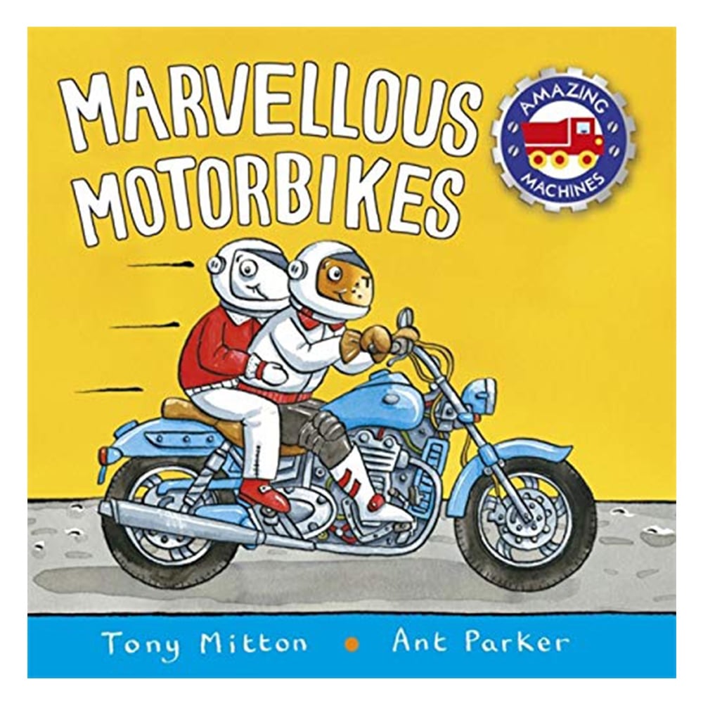 AMAZING MACHINES - MARVELLOUS MOTORBIKES Çocuk Kitapları Uzmanı - Children's Books Expert