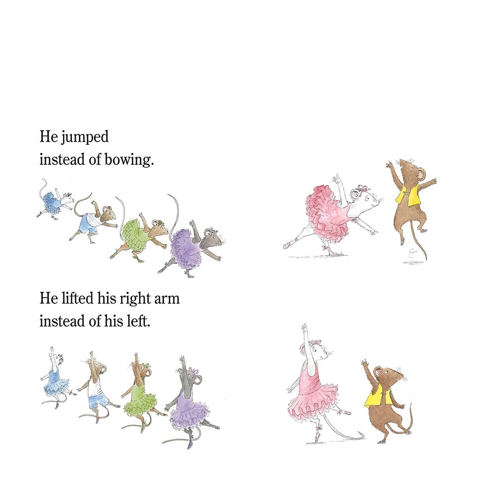 ANGELINA BALLERINA PRACTICE MAKES PERFECT Çocuk Kitapları Uzmanı - Children's Books Expert