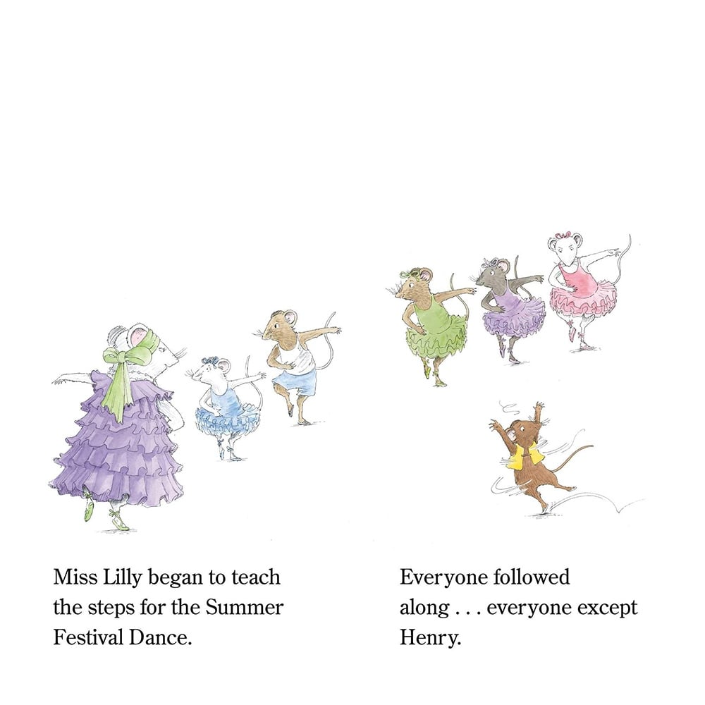 ANGELINA BALLERINA PRACTICE MAKES PERFECT Çocuk Kitapları Uzmanı - Children's Books Expert