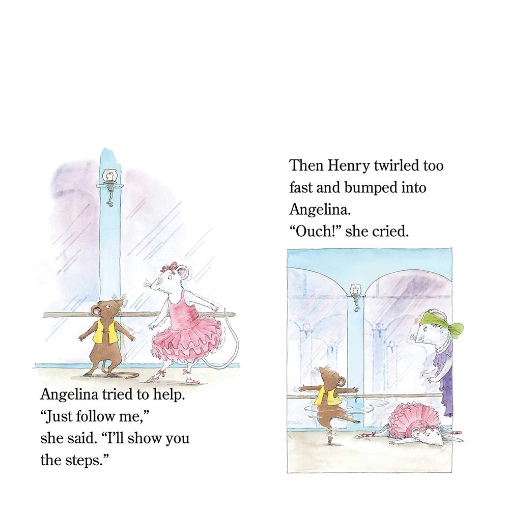 ANGELINA BALLERINA PRACTICE MAKES PERFECT Çocuk Kitapları Uzmanı - Children's Books Expert