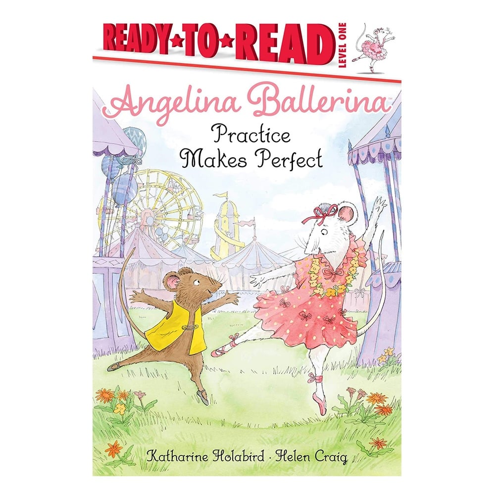 ANGELINA BALLERINA PRACTICE MAKES PERFECT Çocuk Kitapları Uzmanı - Children's Books Expert
