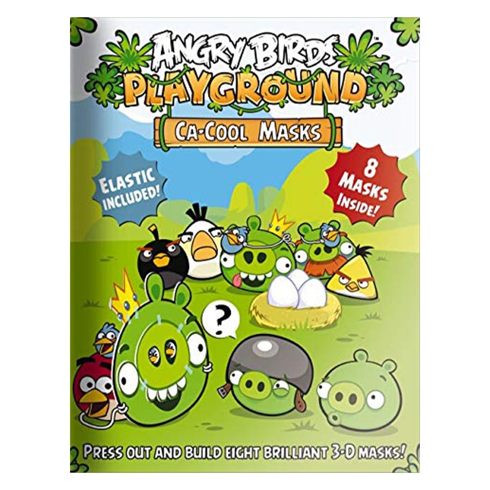 ANGRY BIRDS PLAYGROUND CA-COOL MASKS Çocuk Kitapları Uzmanı - Children's Books Expert