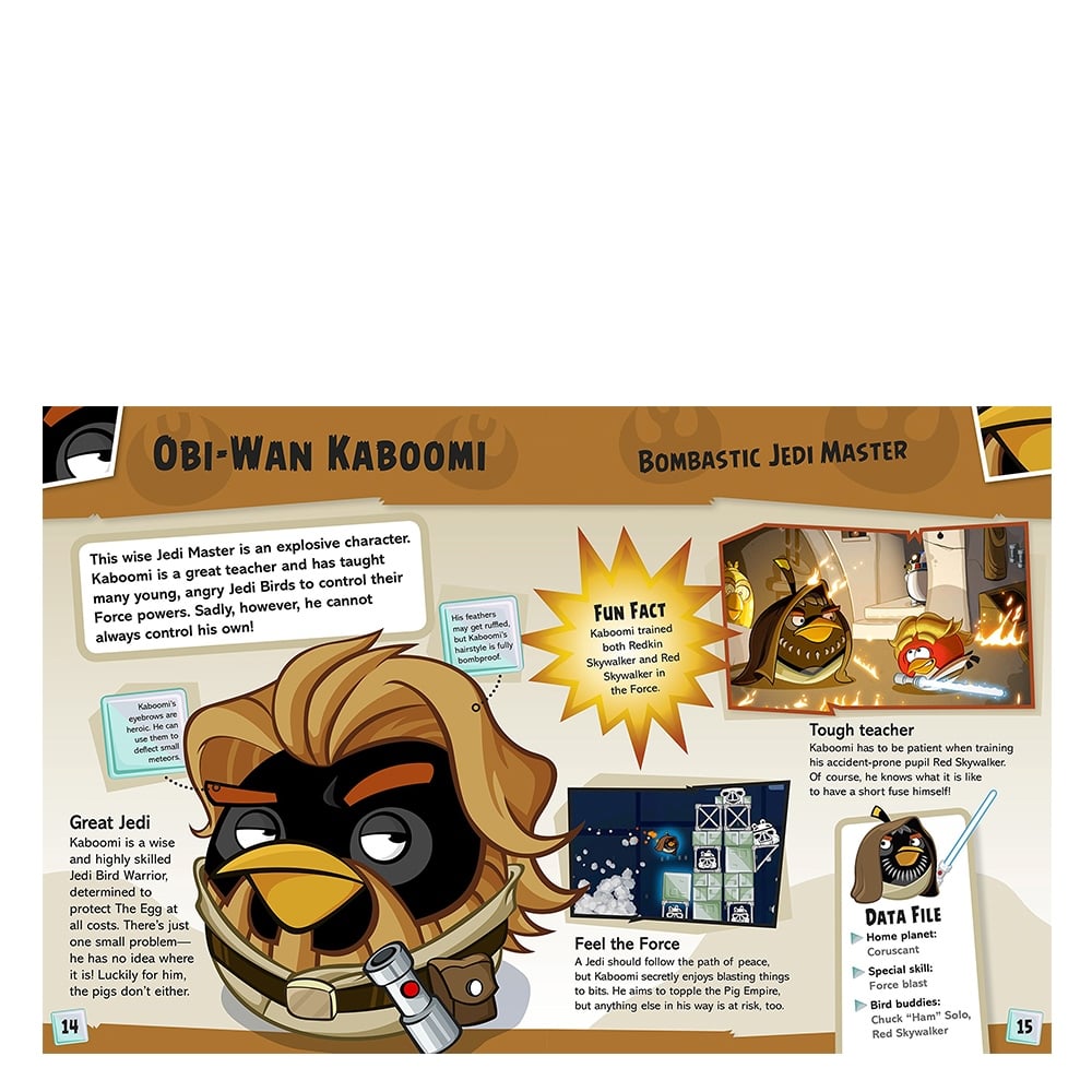 ANGRY BIRDS STAR WARS CHARACTER ENCYCLOPEDIA Çocuk Kitapları Uzmanı - Children's Books Expert
