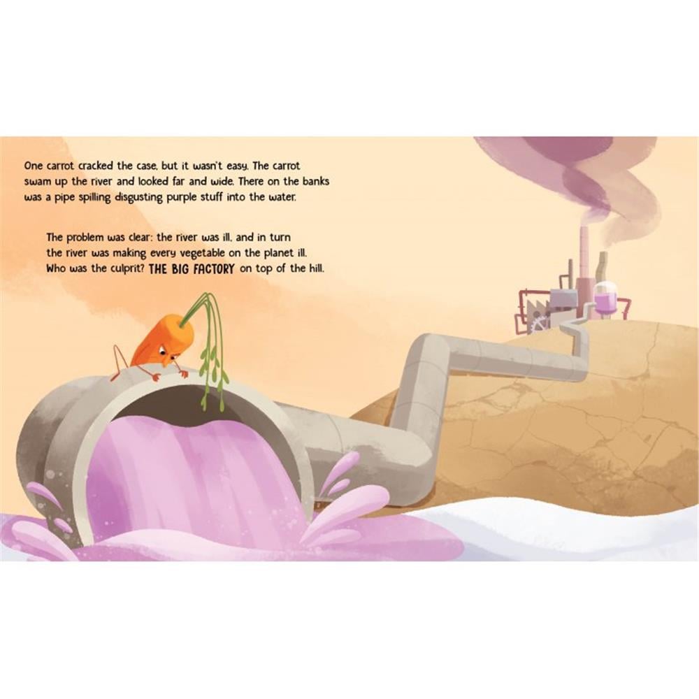 ANGRY VEGETABLES - THE FACTORY OF USELESS THINGS Çocuk Kitapları Uzmanı - Children's Books Expert