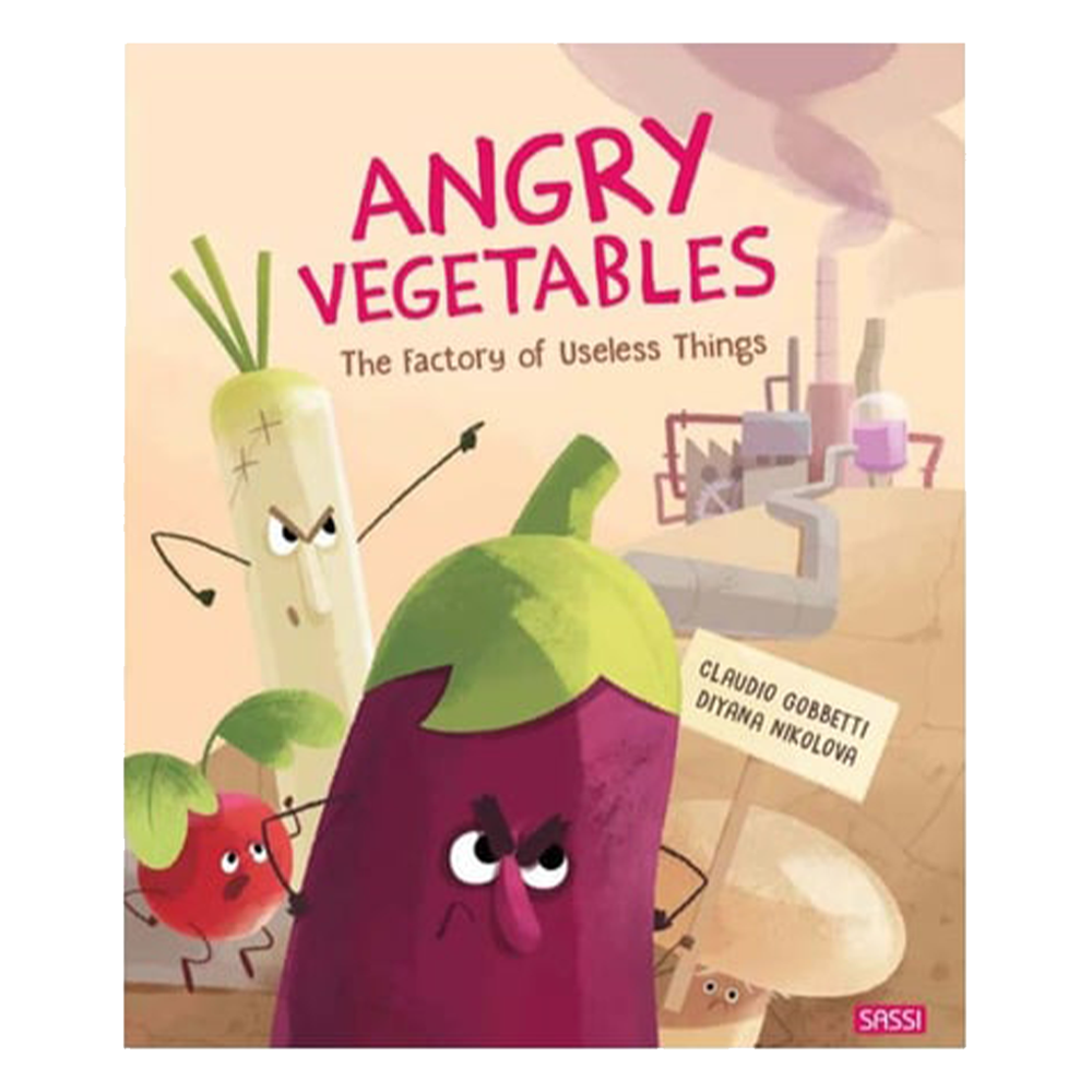 Angry Vegetables - The Factory Of Useless Things Çocuk Kitapları Uzmanı - Children's Books Expert