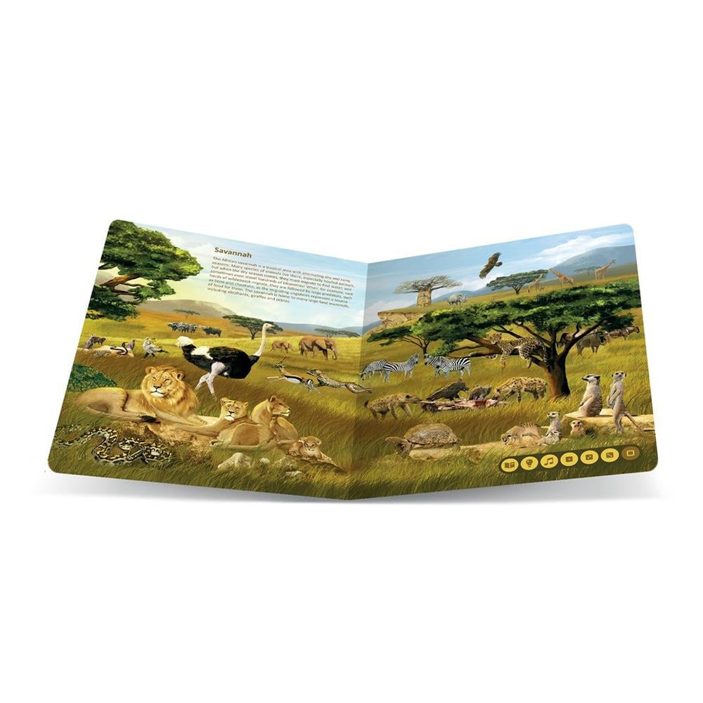 Animal Kingdoms Interactive Talking Book Çocuk Kitapları Uzmanı - Children's Books Expert