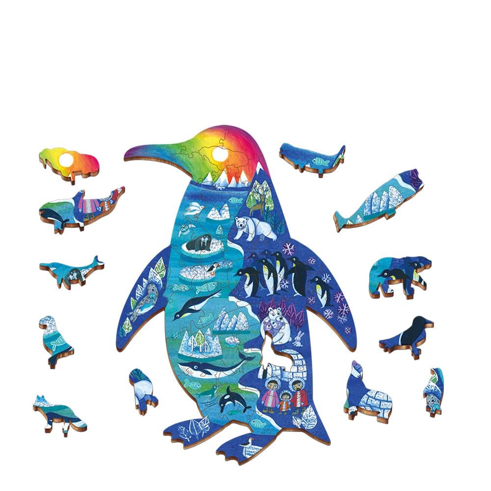 Animali Polari - Polar Animals - Woody Puzzle Çocuk Kitapları Uzmanı - Children's Books Expert