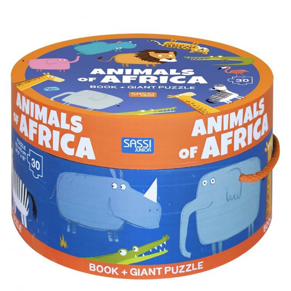 ANIMALS OF AFRICA GIANT PUZZLE Çocuk Kitapları Uzmanı - Children's Books Expert