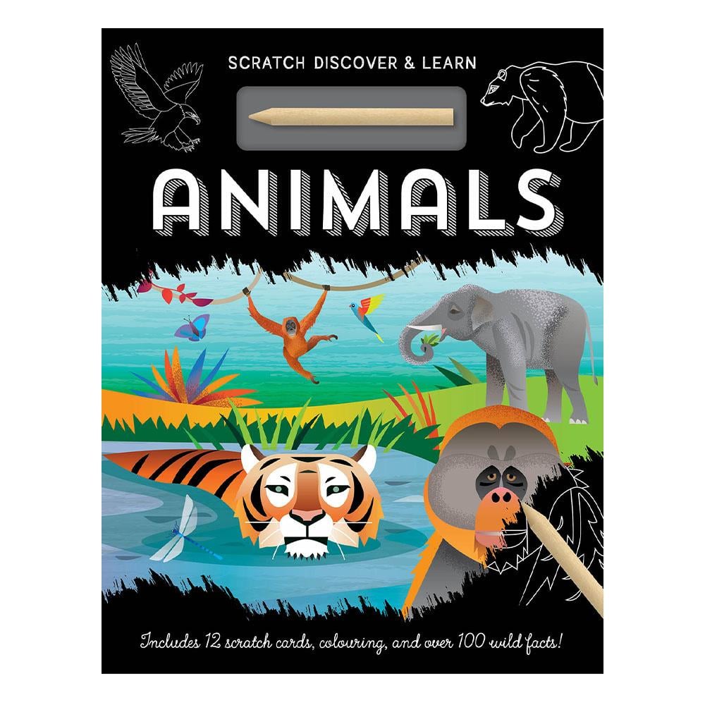 Animals - Scratch Discover And Learn Çocuk Kitapları Uzmanı - Children's Books Expert