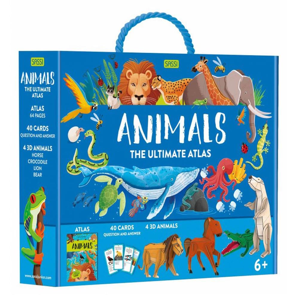 ANIMALS - THE ULTIMATE ATLAS Çocuk Kitapları Uzmanı - Children's Books Expert