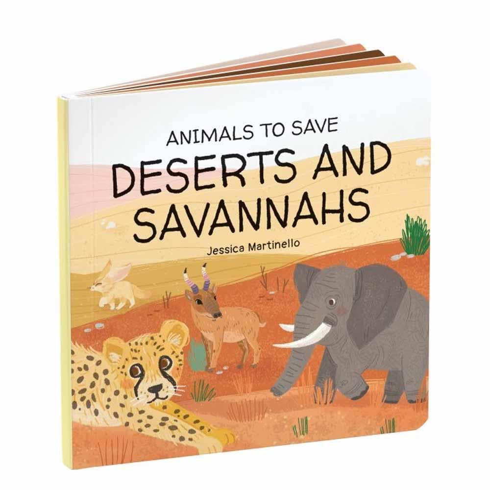 Animals to Save - Deserts and Savannahs Çocuk Kitapları Uzmanı - Children's Books Expert