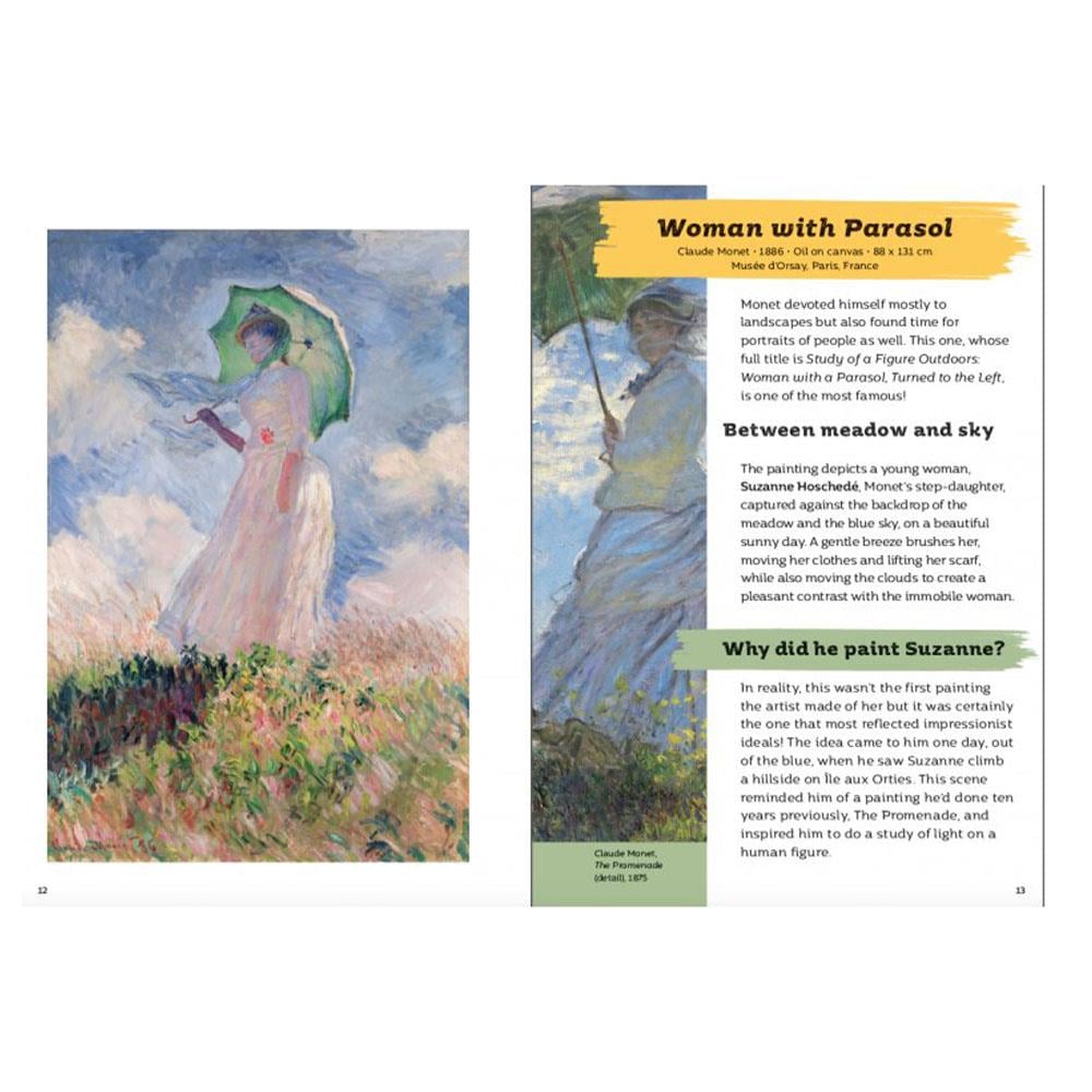 Art Treasures - Monet and the Impressionists Çocuk Kitapları Uzmanı - Children's Books Expert